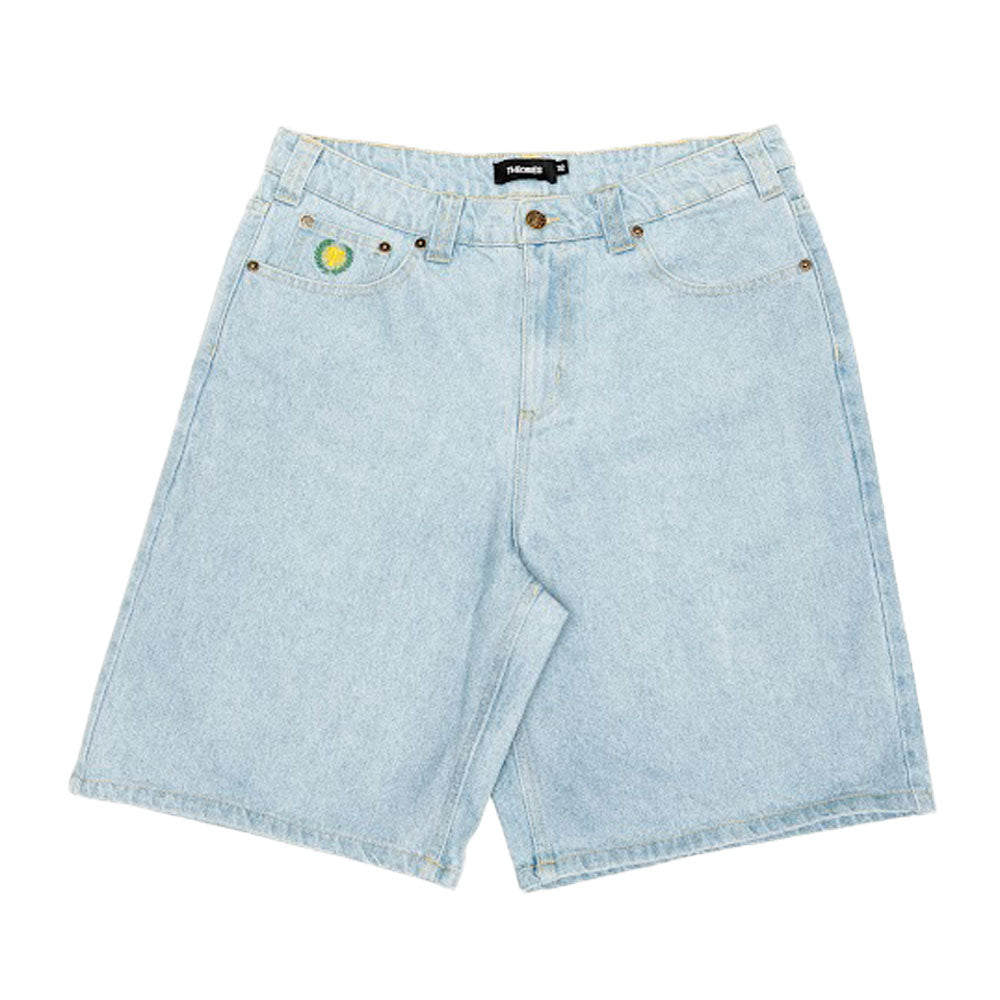 Lightwash Blue Denim Plaza Theories Shorts