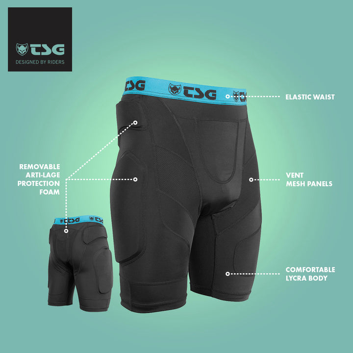 Crash Pant A TSG Protective Shorts