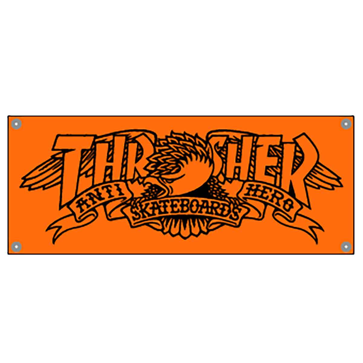 Orange Thrasher x Antihero Banner