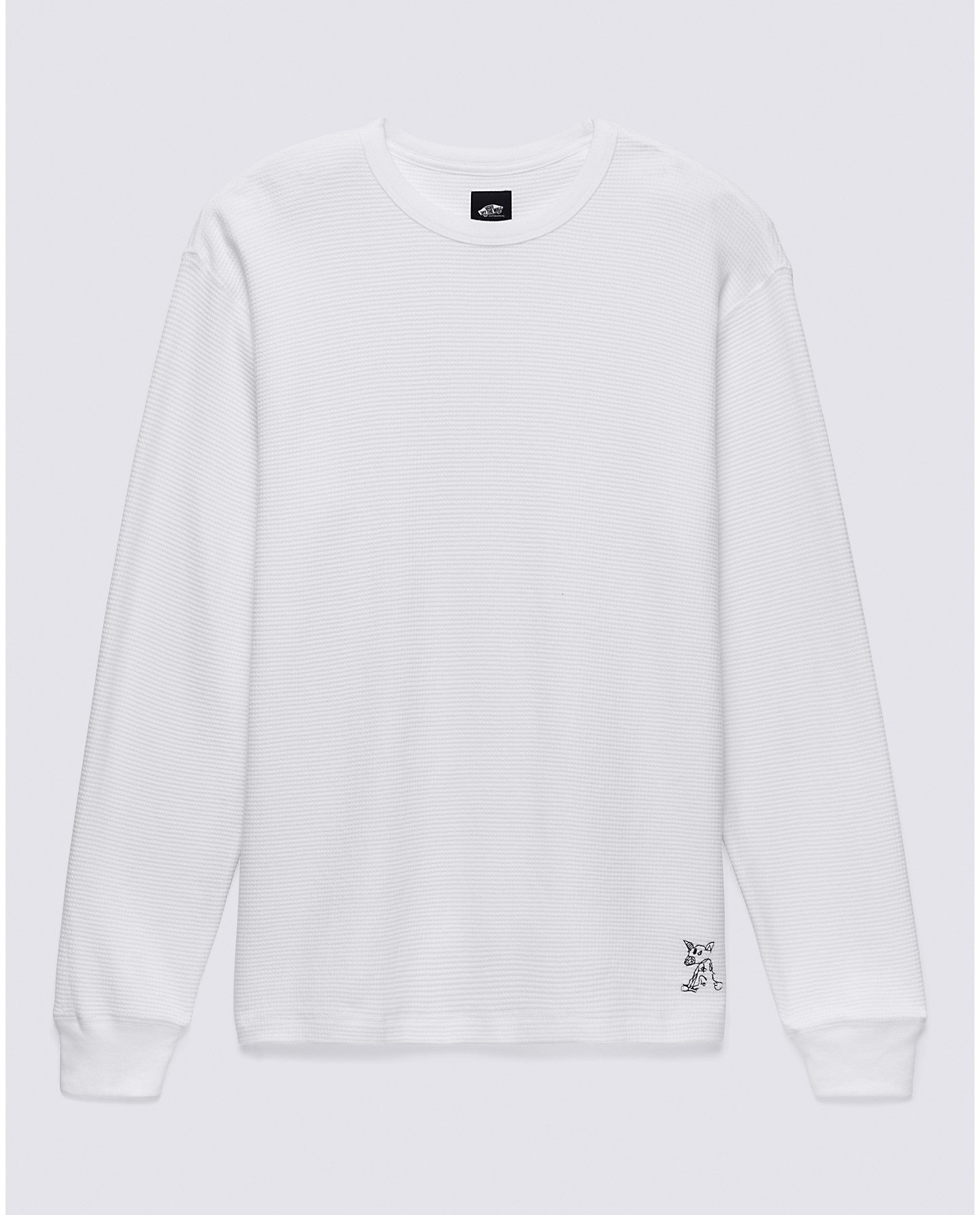 Nick Michel White Vans Thermal Shirt