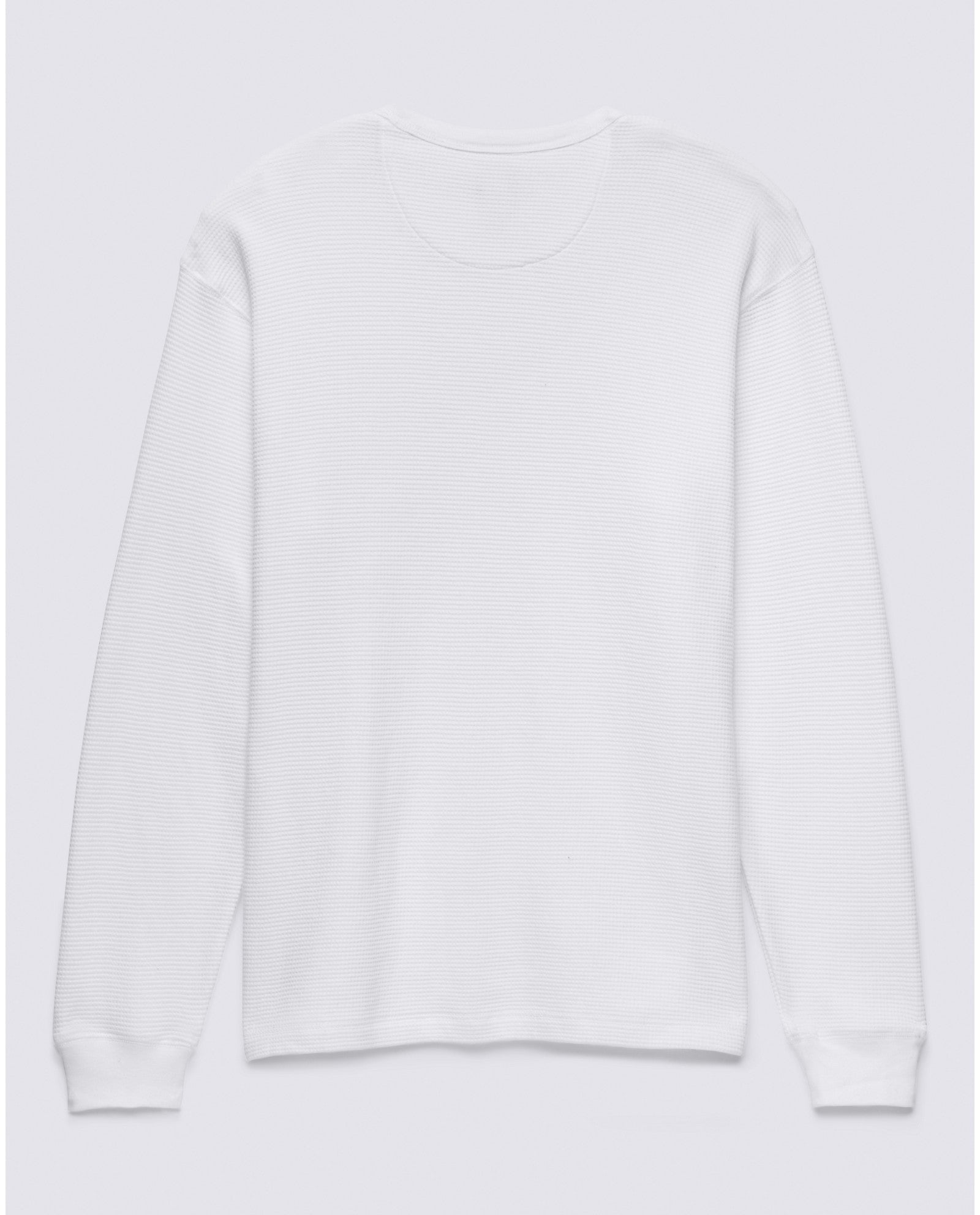 Nick Michel White Vans Thermal Shirt Back