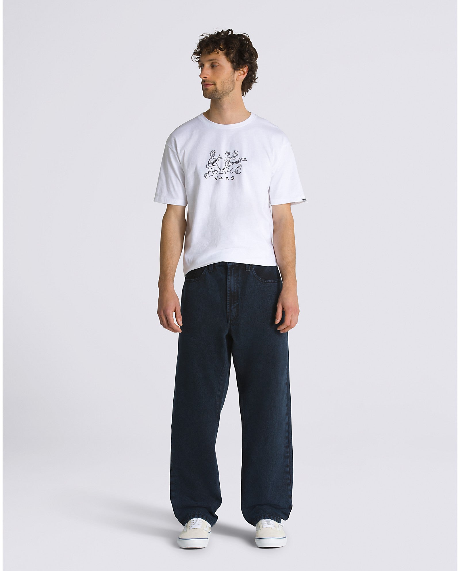 Nick Michel Check-5 Loose Fit Vans Denim Pants