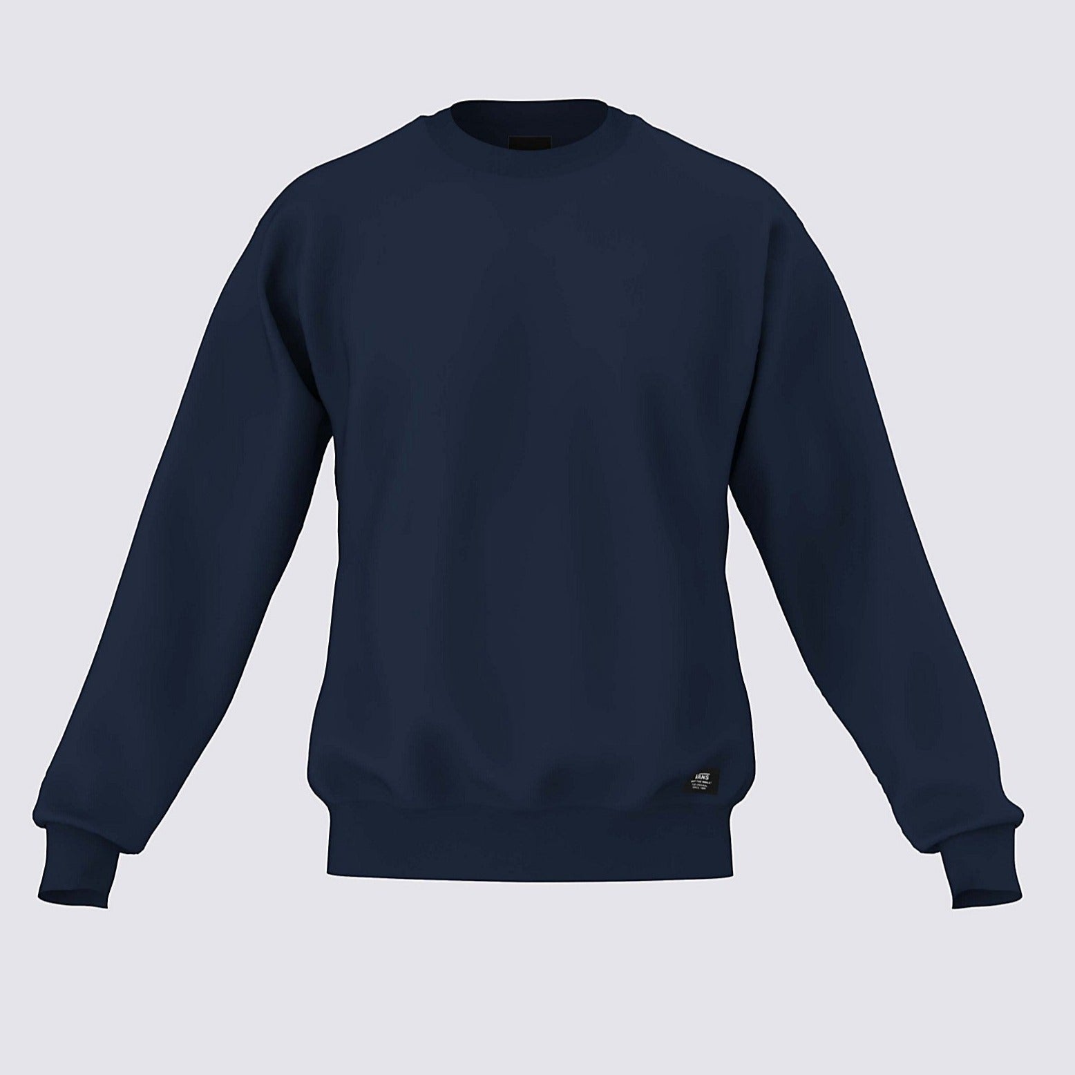 Dress Blue Tacuba Solid Vans Sweater