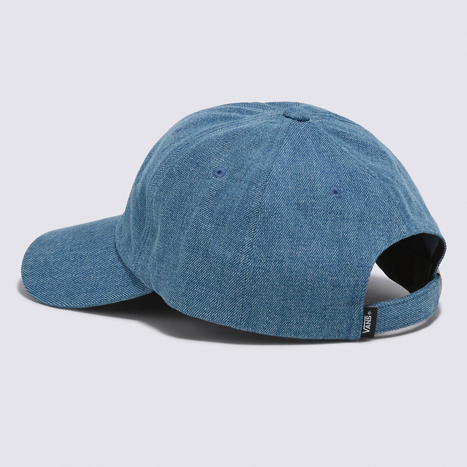 Stonewash Blue Prowler Curved Bill Vans Jockey Hat Back