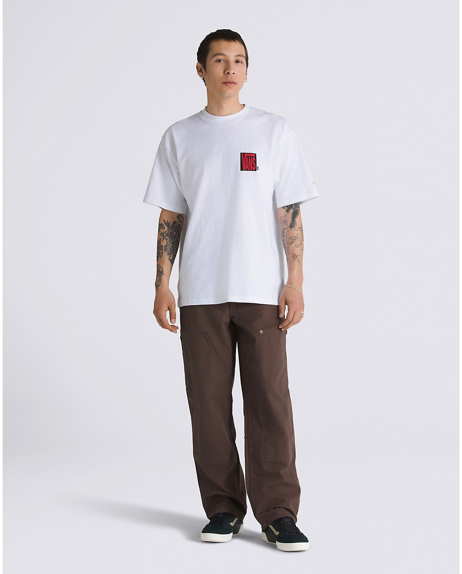 White AVE Skate Vans T-Shirt