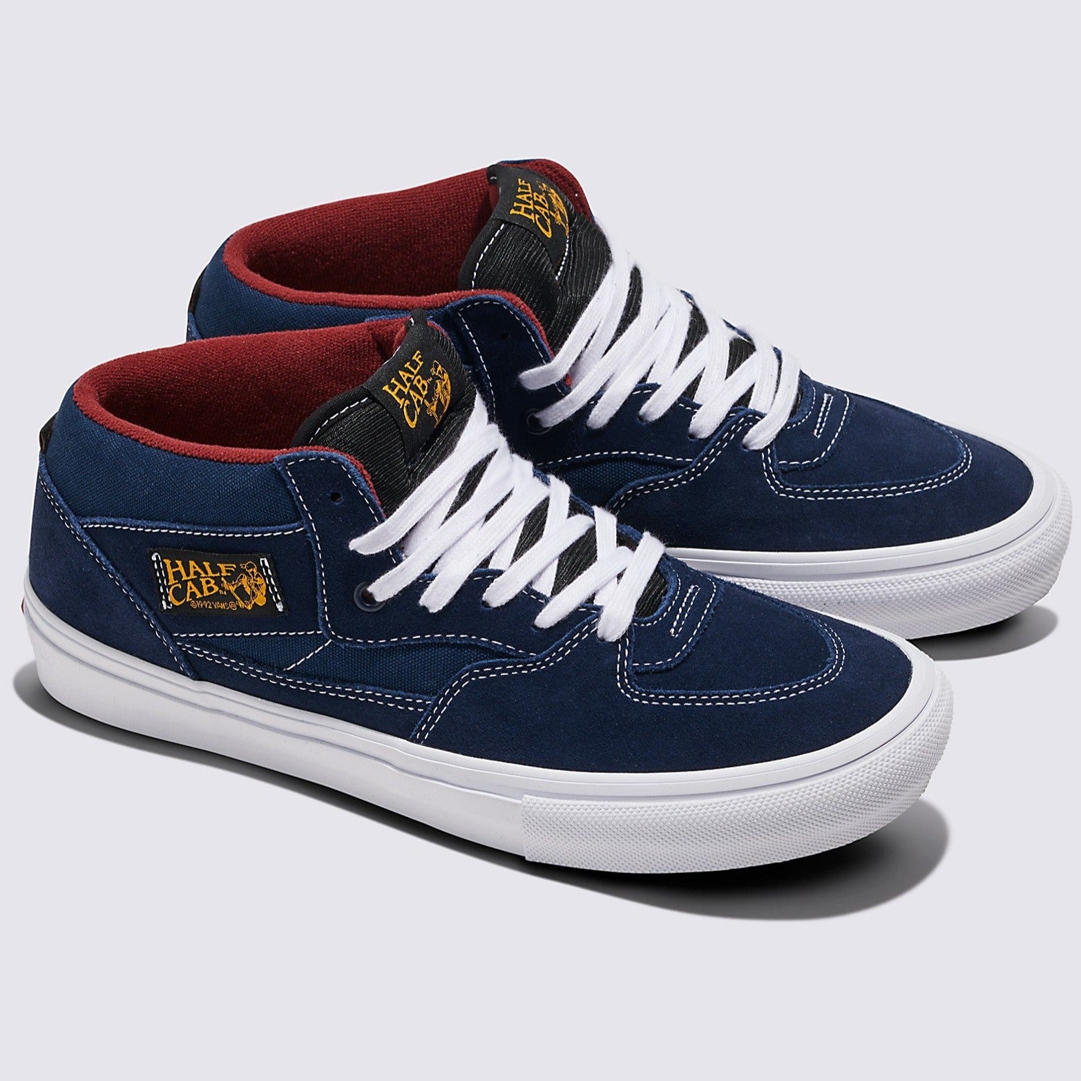 Navy/Burgundy Skate Half Cab Vans Skate Shoe