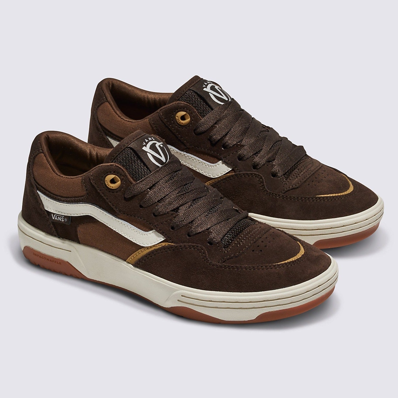 Chocolate Brown Rowan 2 Vans Skate Shoe