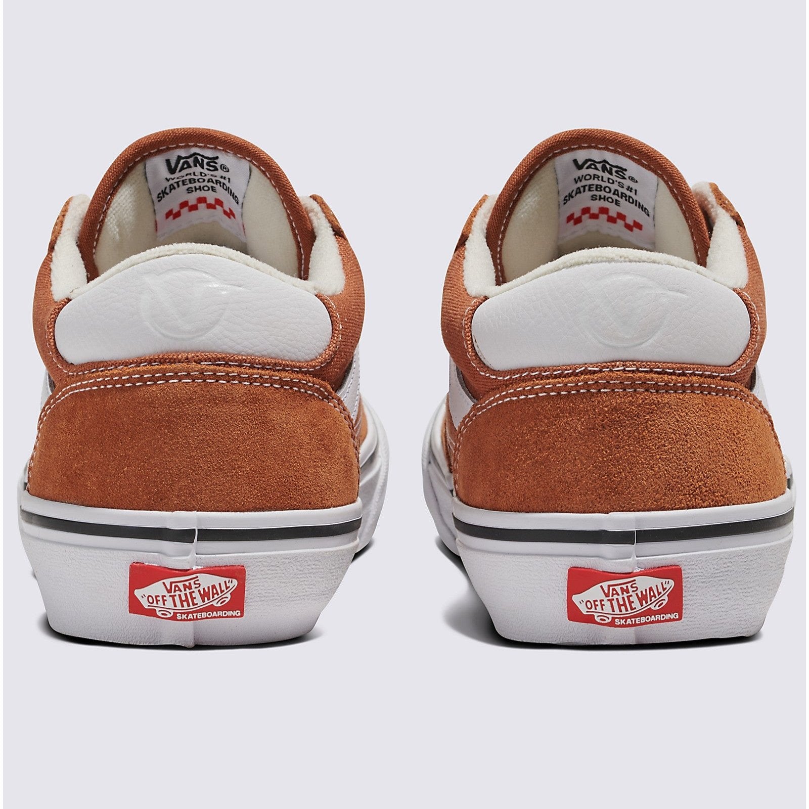 Glazed Ginger Skate Rowans Vans Shoe Back