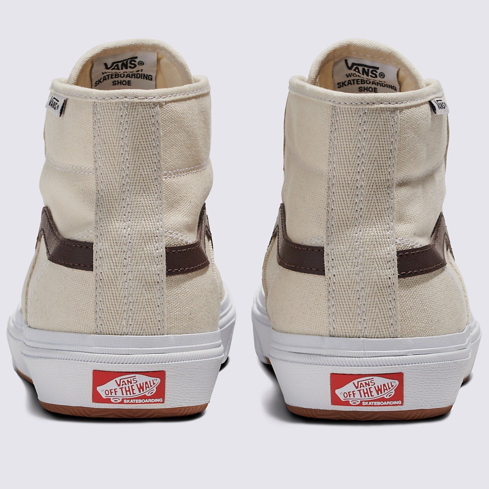 Turtledove Crockett High Vans Skate Shoe Back