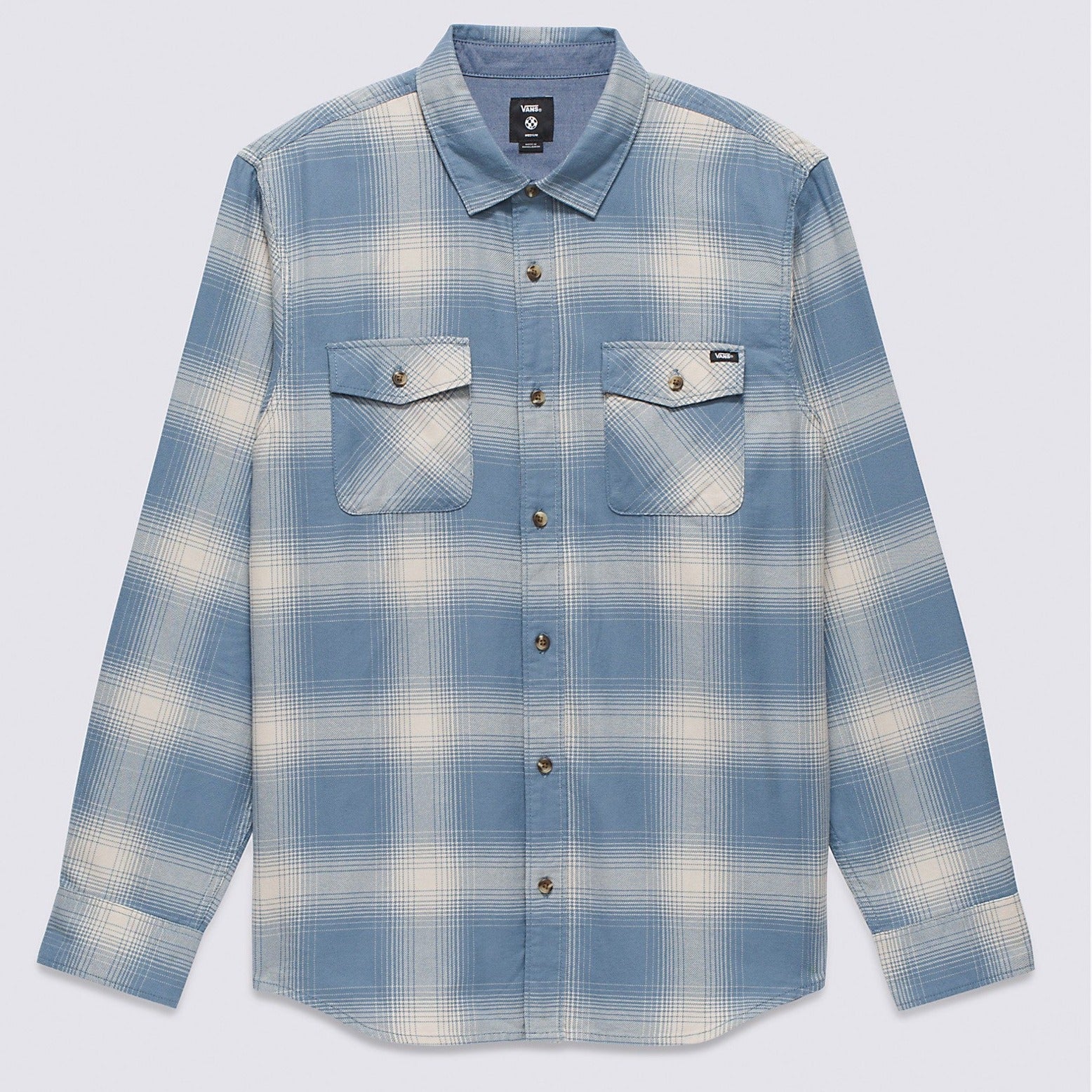 Blue Mirage Monterey III Vans Buttondown Flannel