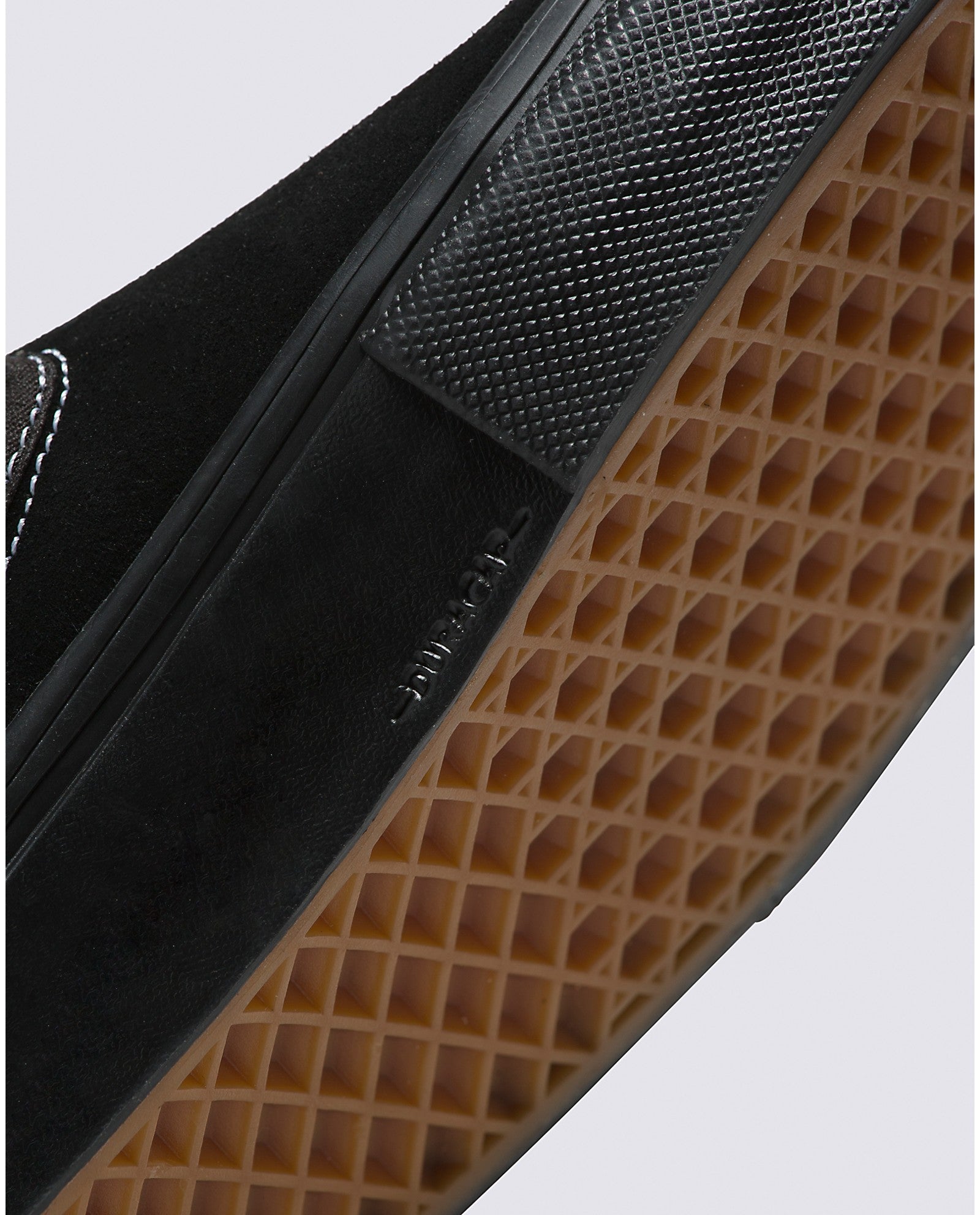 Black/Grape Leaf Vans Skate Slip On Shoe Detail