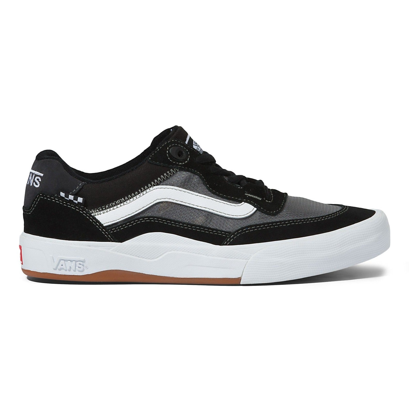 Black/White Vans Wayvee Shoe