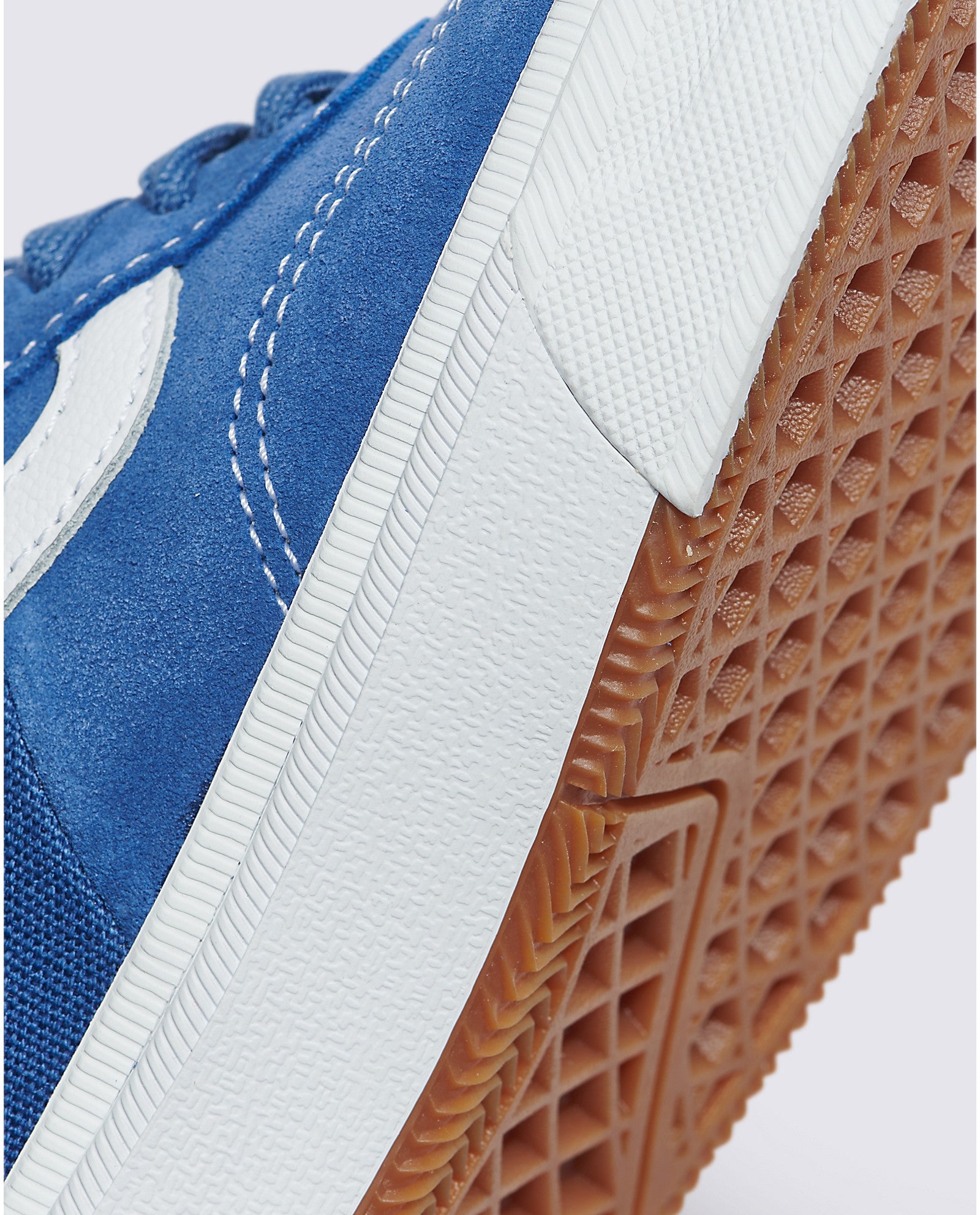 Blue/White Gilbert Crockett Vans Skate Shoe Detail