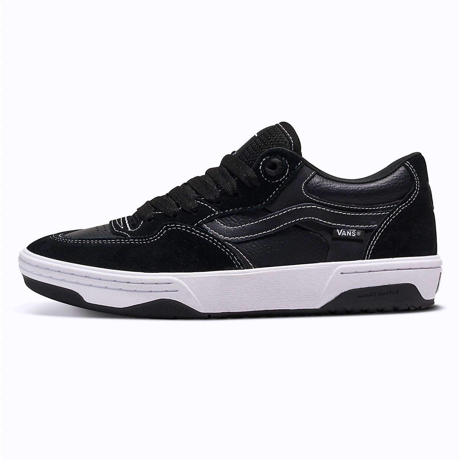 Black White Vans Rowan 2