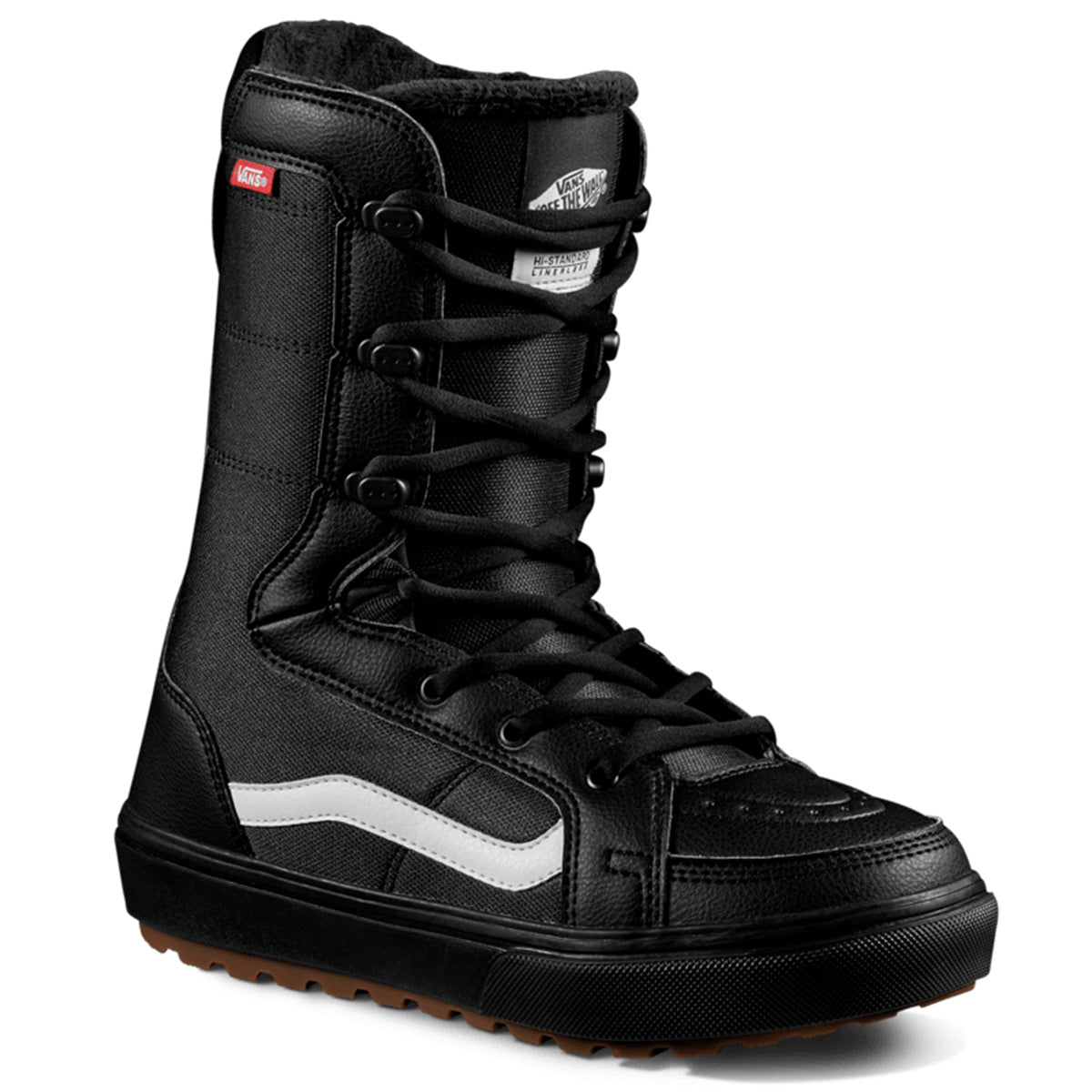 Black Vans High Standard Linerless Boot