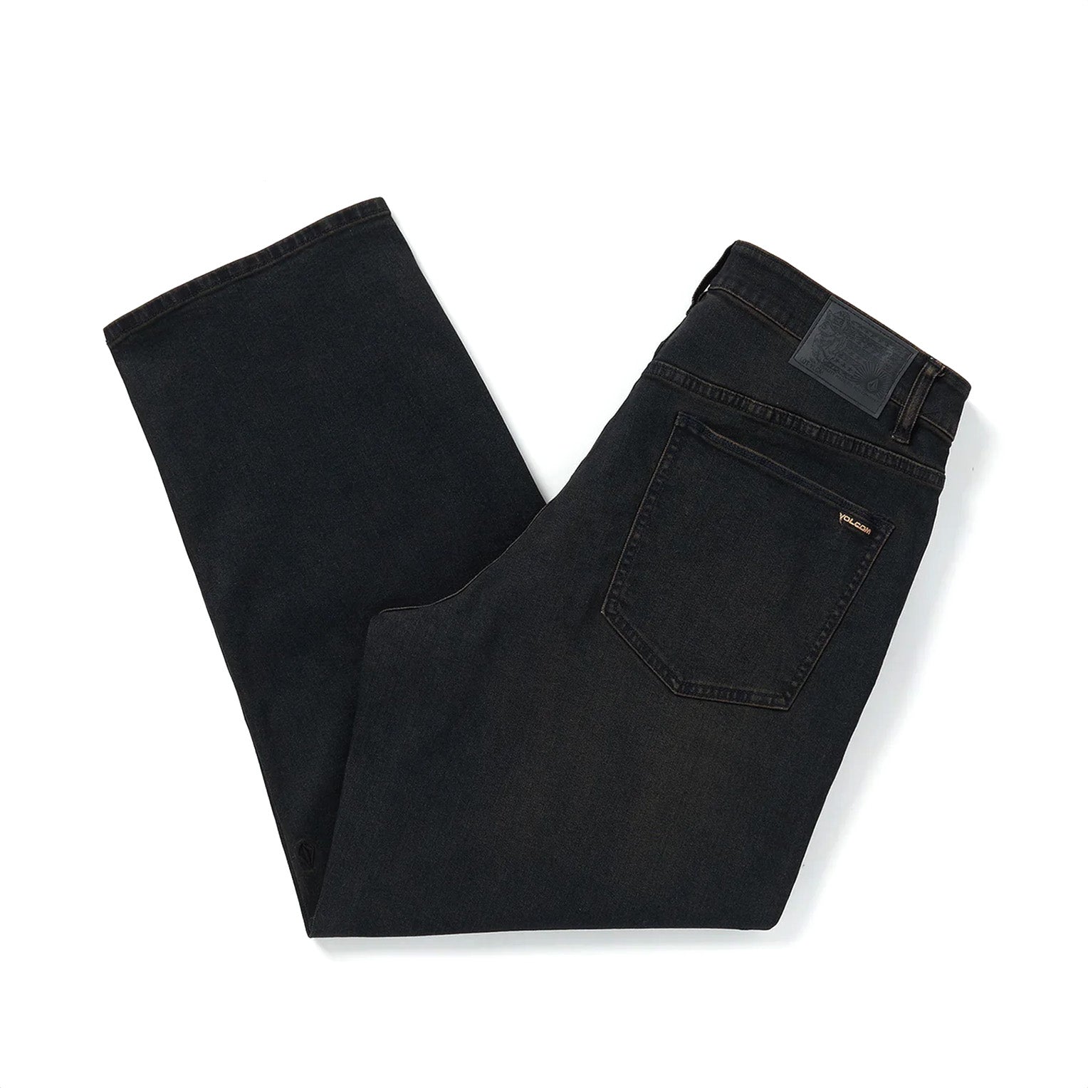 Volcom Billow Loose Fit Baggy Jeans - Dirt Track