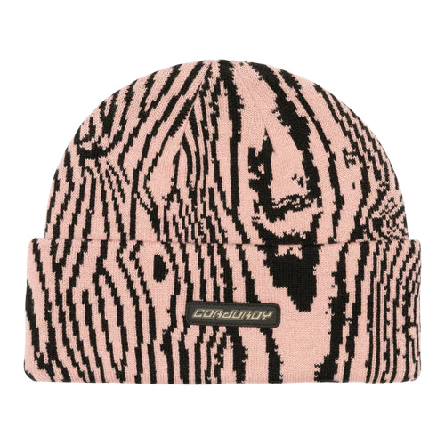 Pink Warpwood Corduroy Beanie