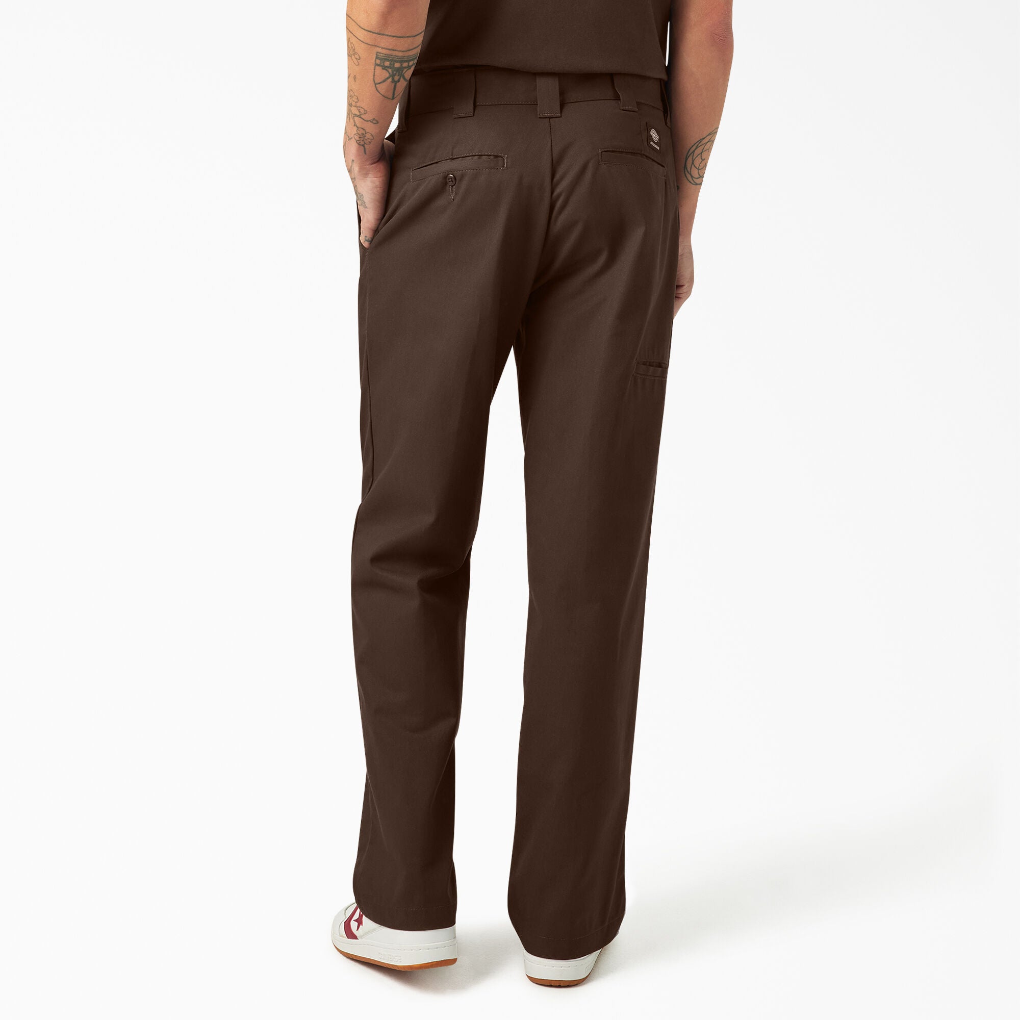 Dark Brown Jamie Foy Dickies Loose Fit Pants Back