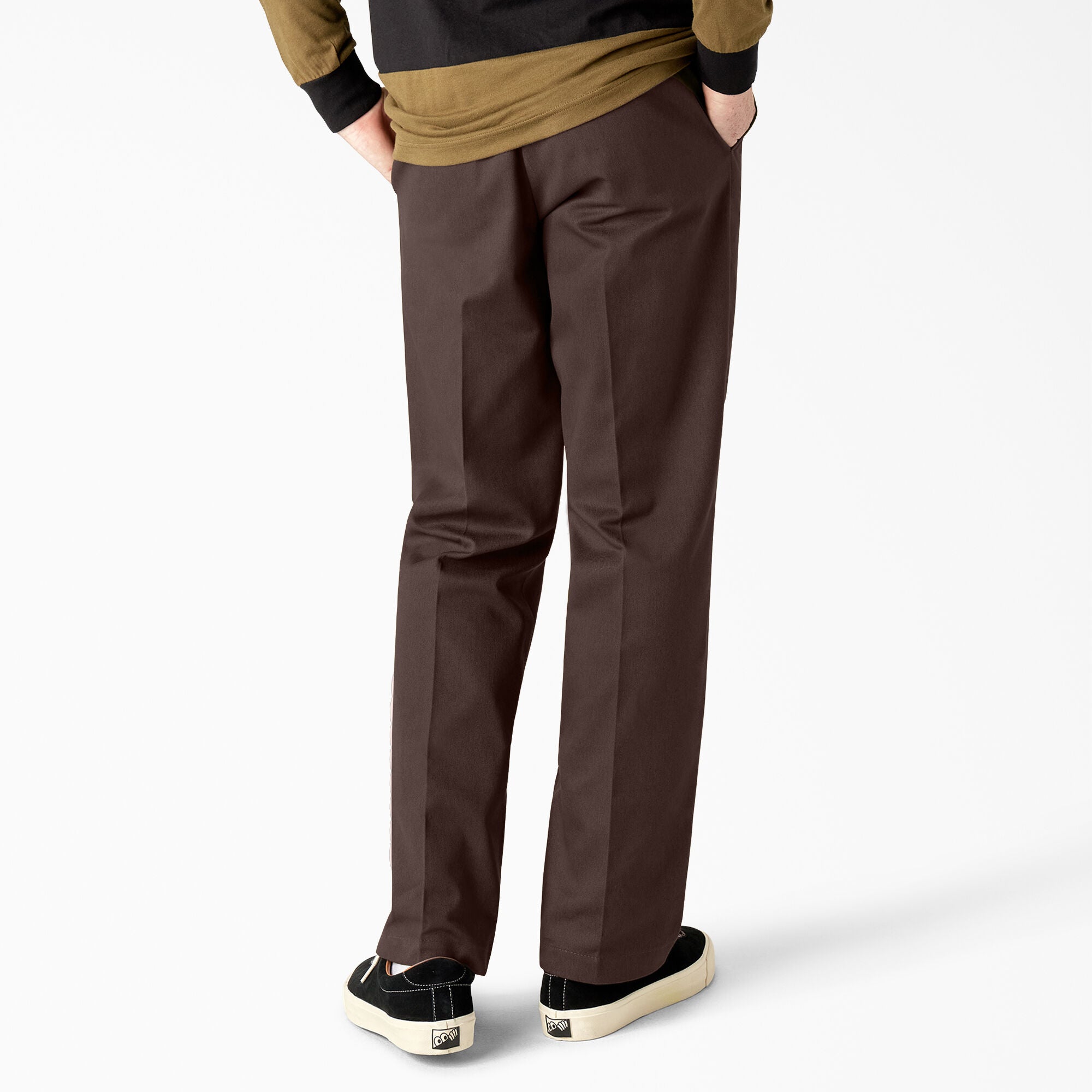 Dickies Skateboarding Regular Fit Twill Pant - Chocolate Brown