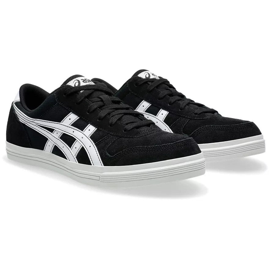 Black/White Aaron Pro Asics Skate Shoe Front