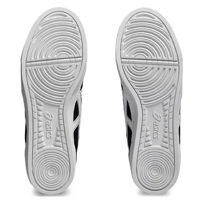 Black/White Aaron Pro Asics Skate Shoe Bottom