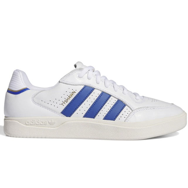 White/Royal Blue Tyshawn Low Adidas Skate Shoe