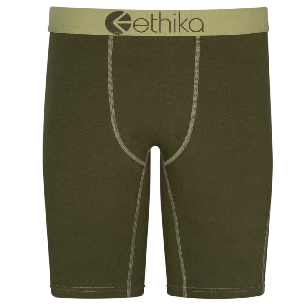 Army Green Staple Ethika Boxers