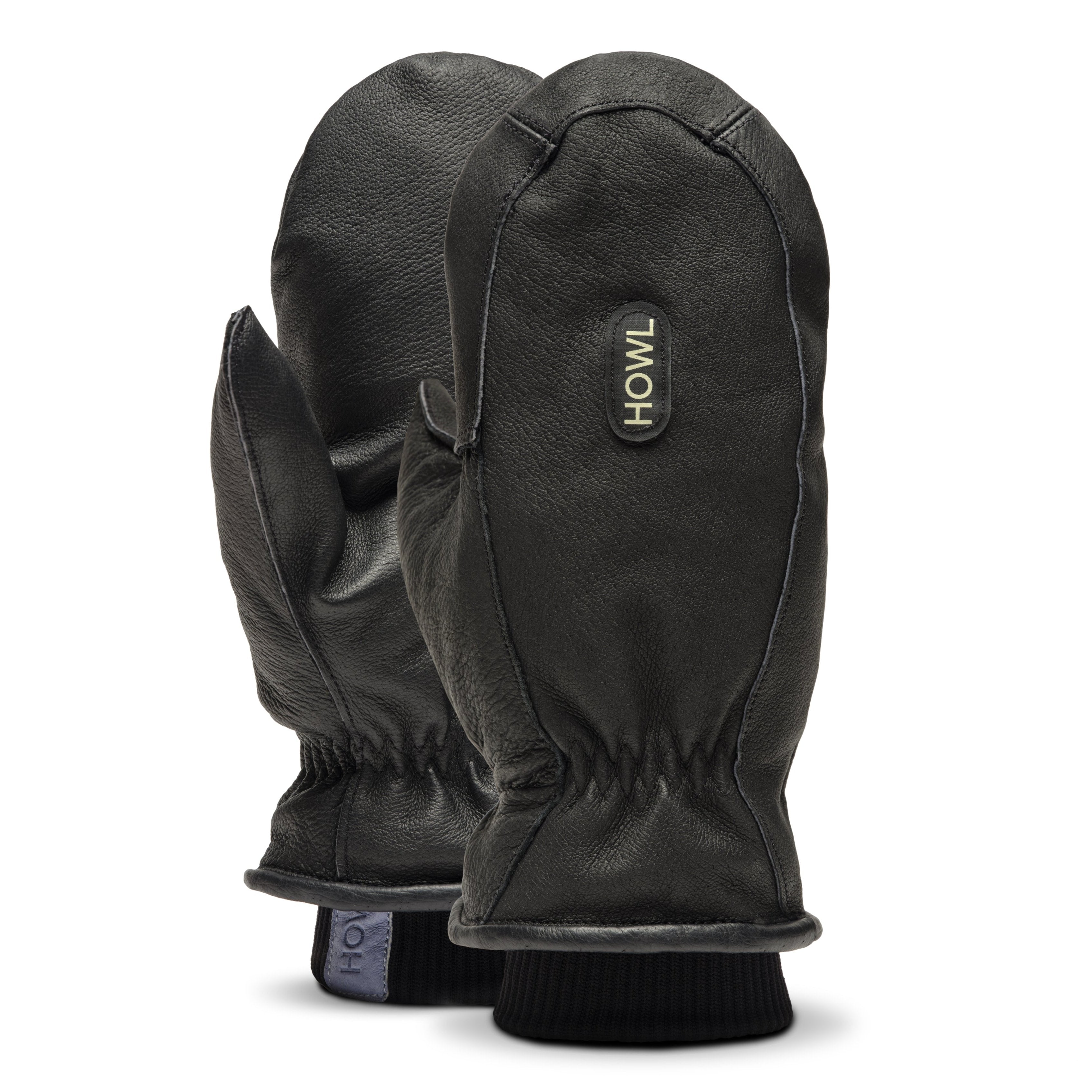 Black Highland Howl Snowboard Mitts