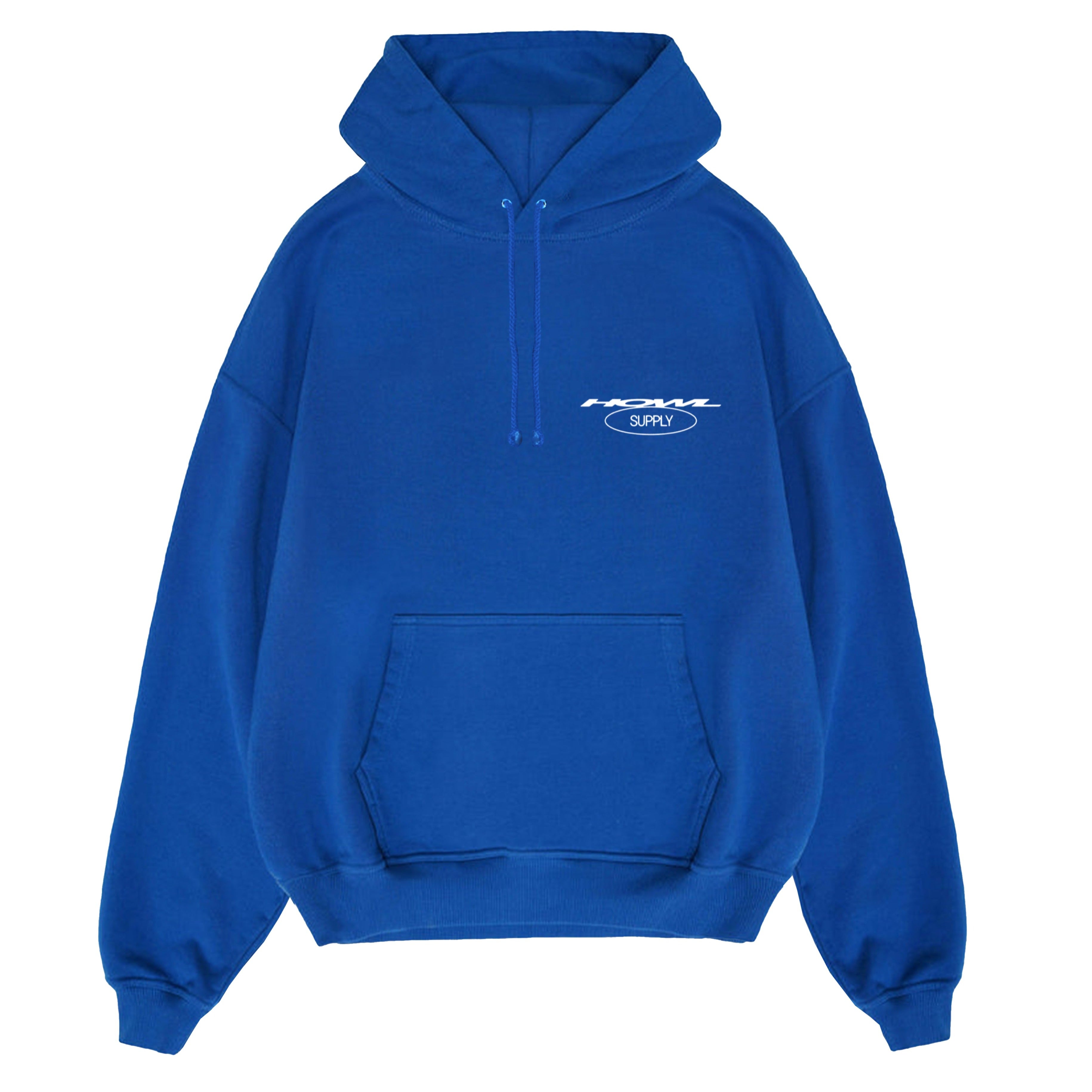 Blue Tech Howl Hoodie