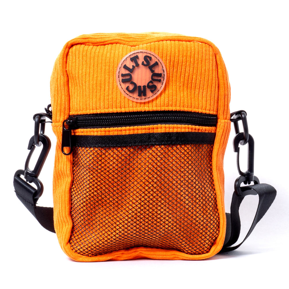 Orange Corduroy Anywhere Slushcult Side Bag