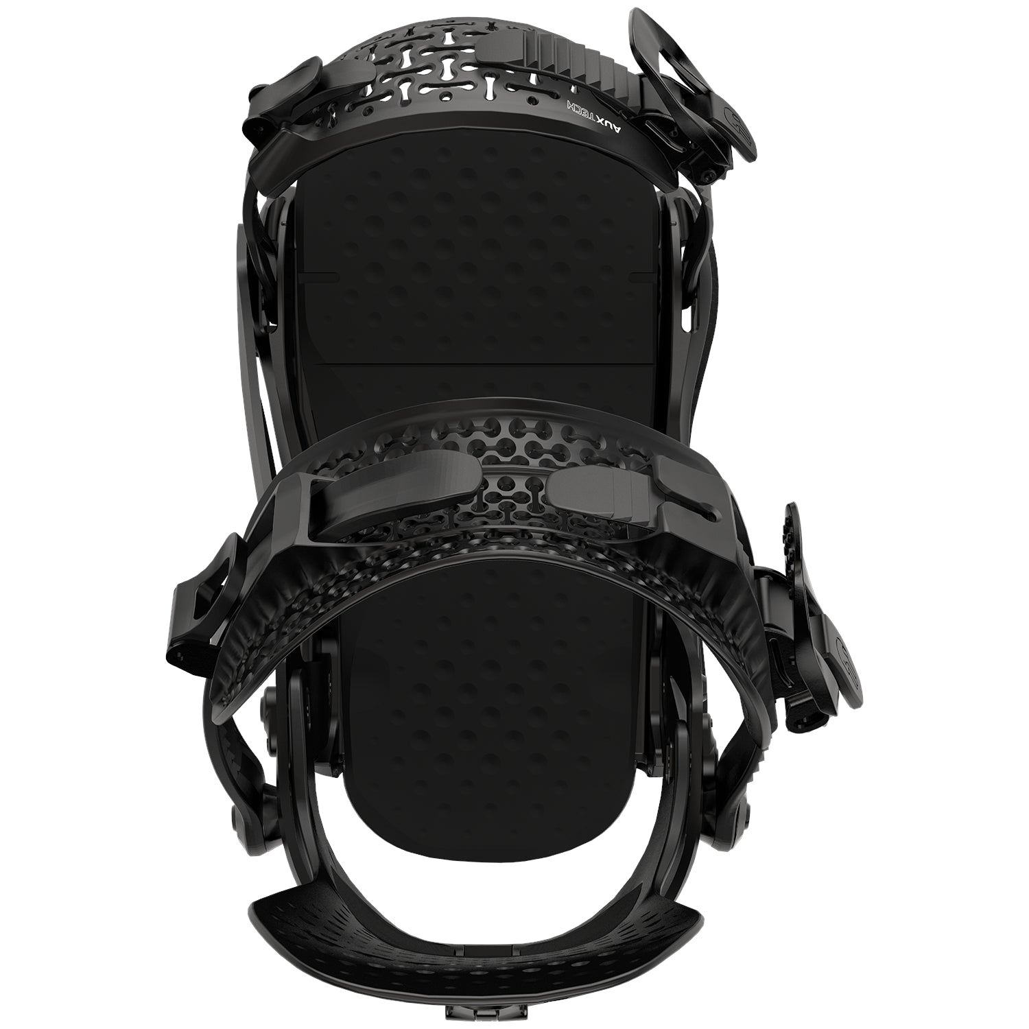 2025 Black Asymwrap Bataleon Chaos Snowboard Bindings Top