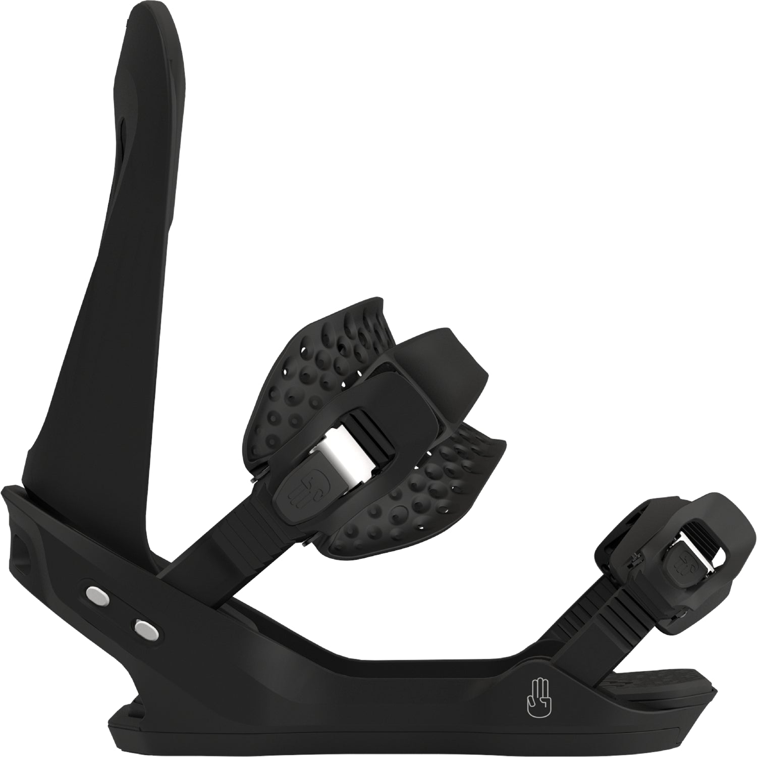 2024 Black E-Stroyer Bataleon Snowboard Bindings Side