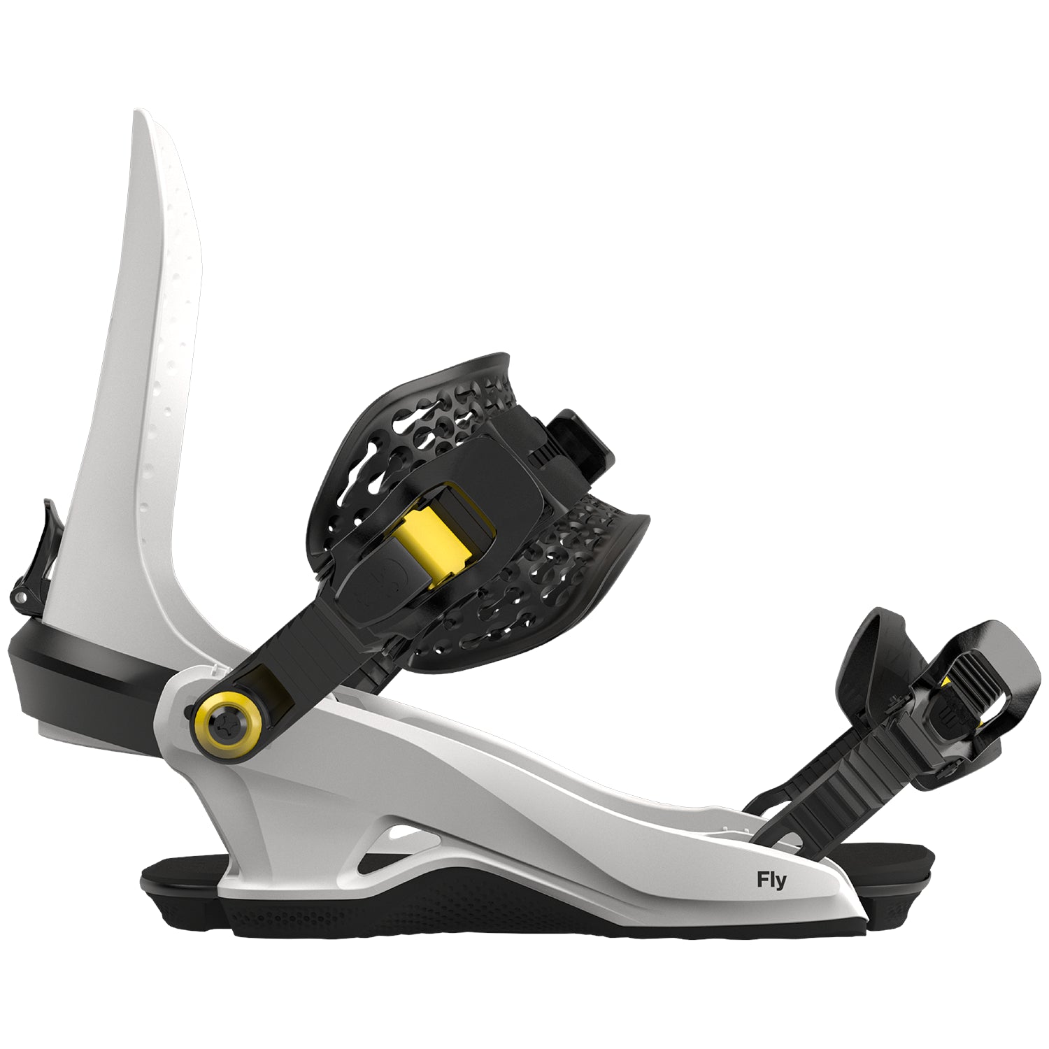 2024 White Fly Bataleon Snowboard Bindings Side