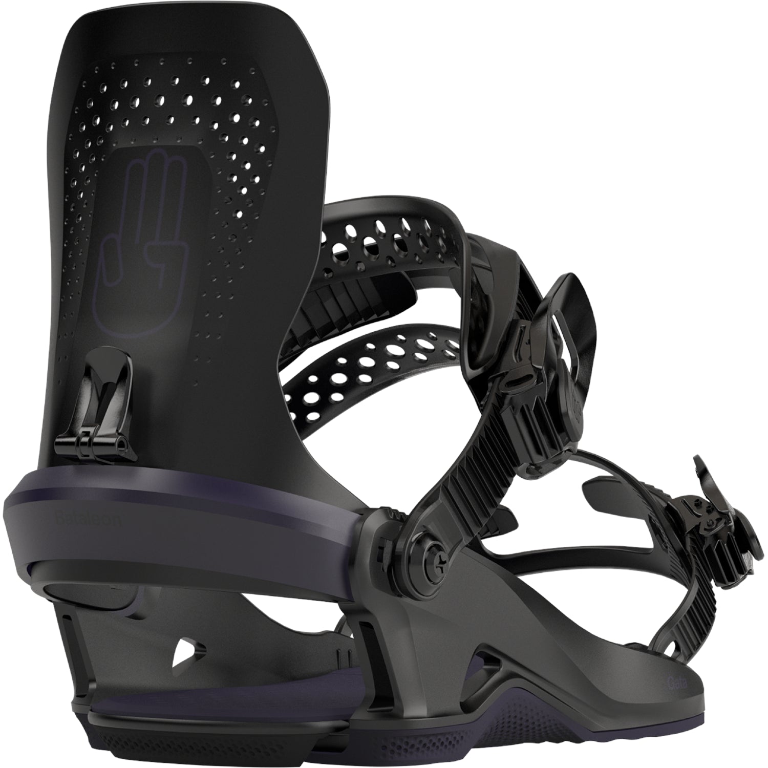 2025 Women's Black Gata Bataleon Snowboard Bindings