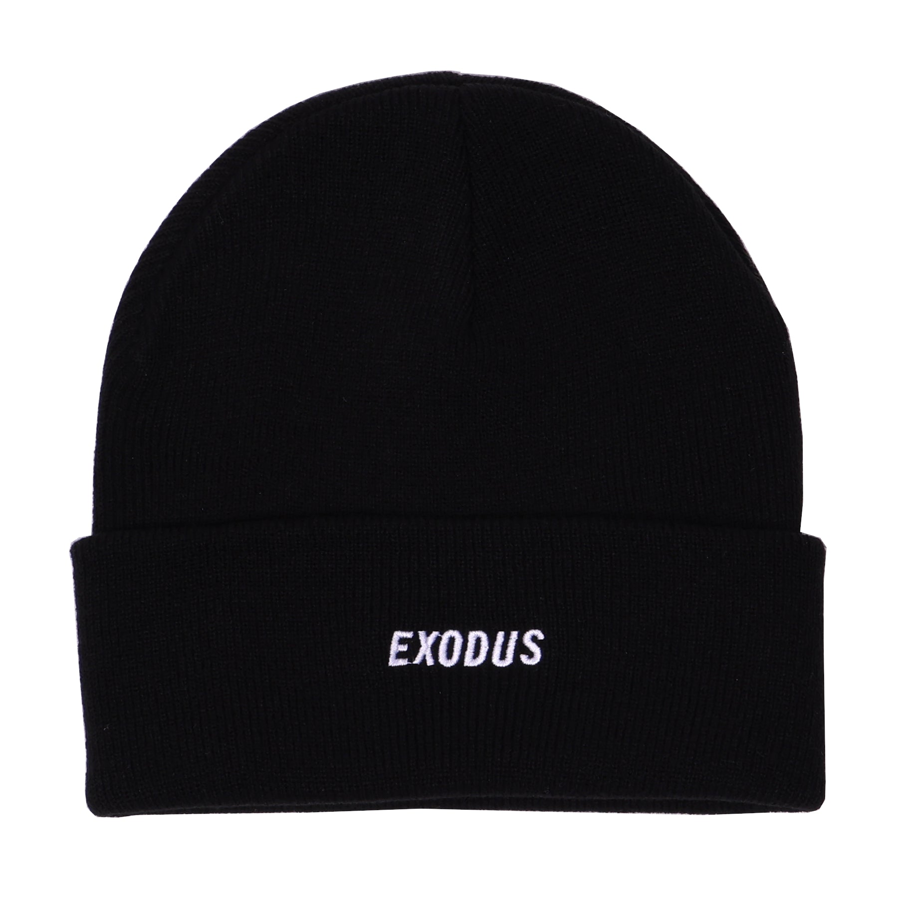 Exodus Bold Cuff Beanie - Black