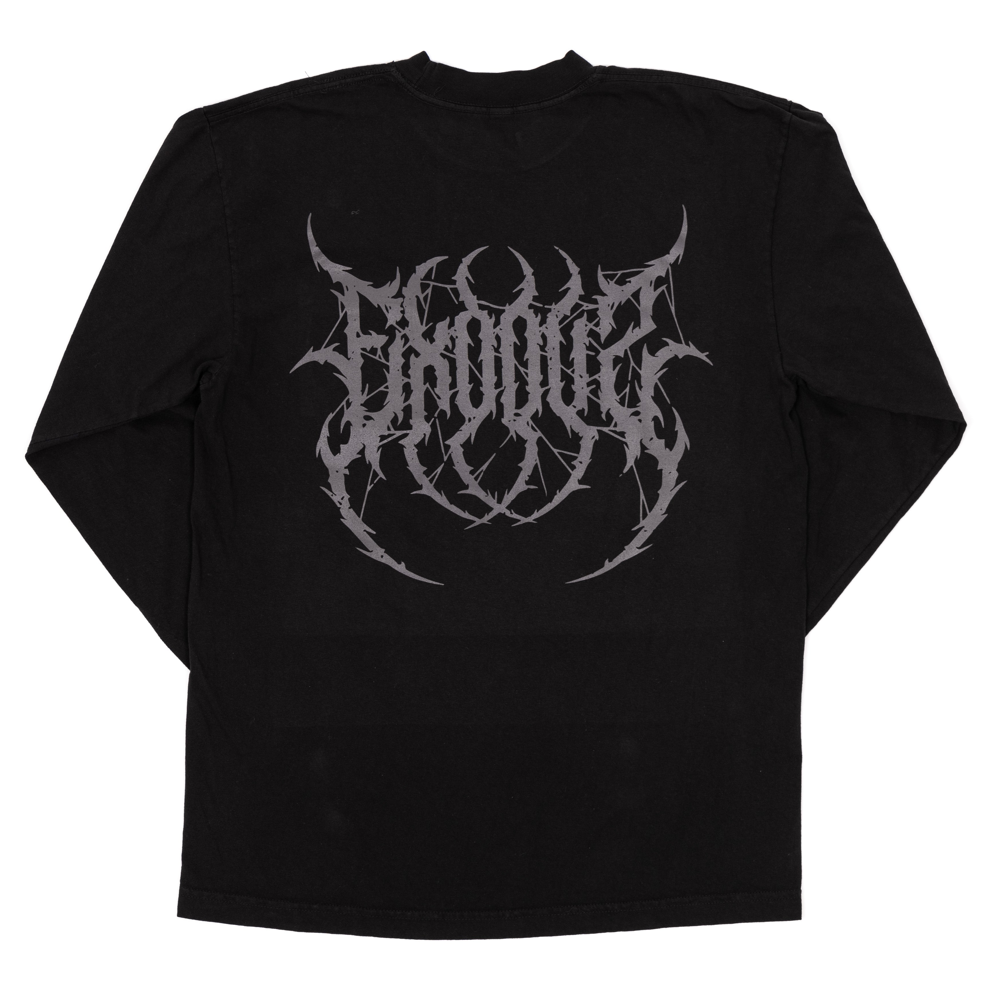 Black Exodus Metal Long Sleeve Tee