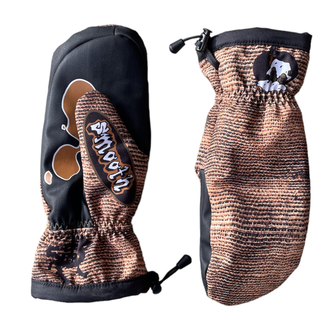 Burlap Smooth Snowboard Mitts