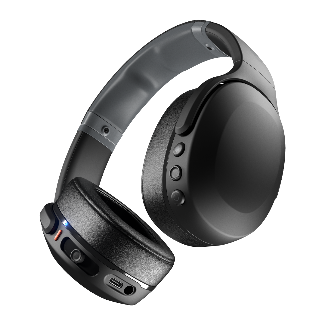 True Black Crusher Evo Skullcandy Headphones