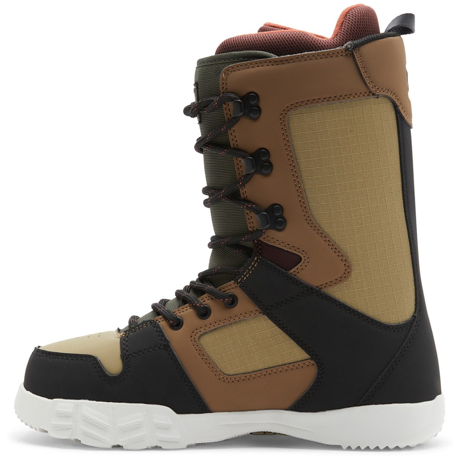 Brown/Green 2025 Phase DC Snowboard Boots