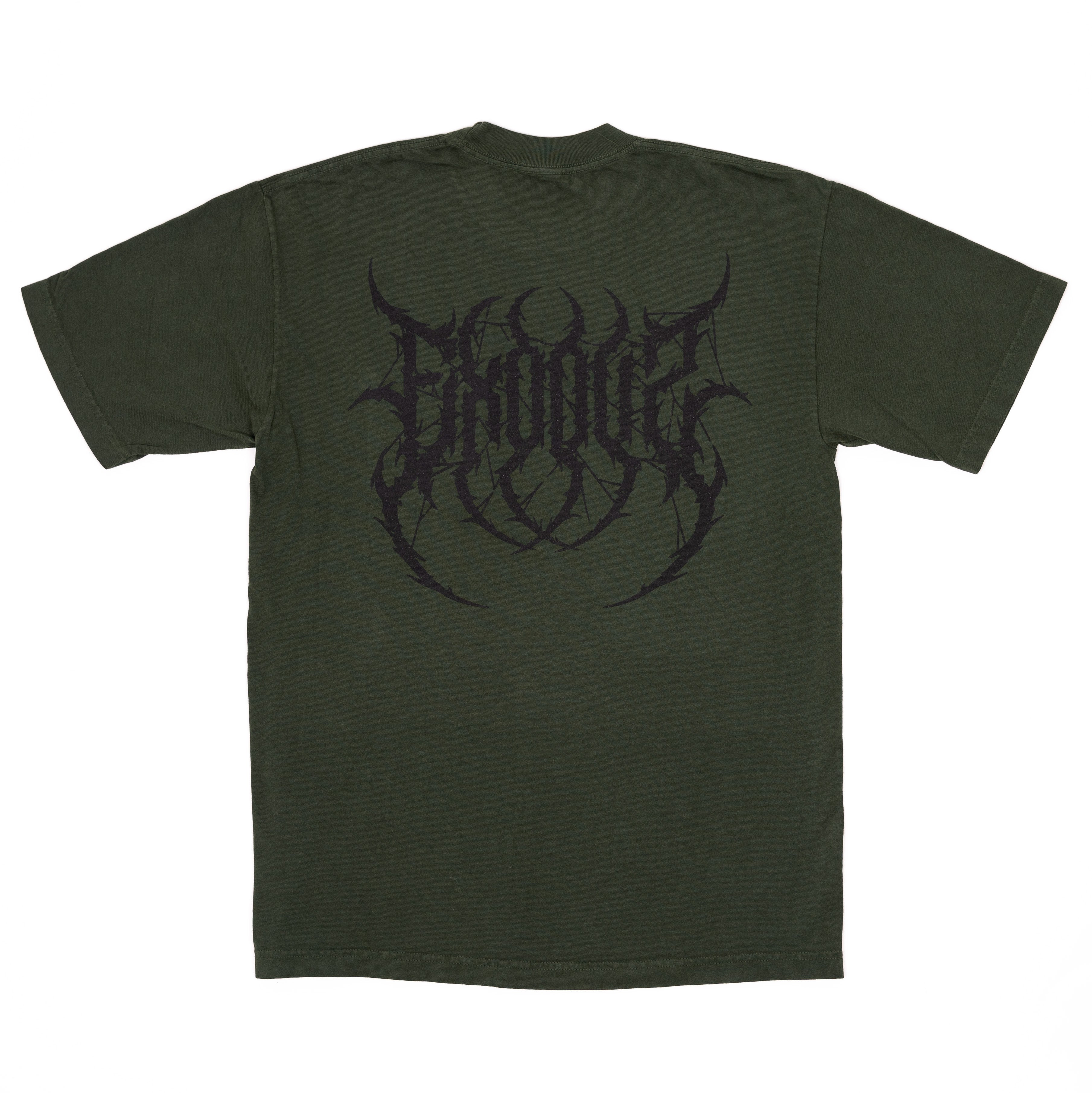 Green Exodus Metal Pocket Tee Back