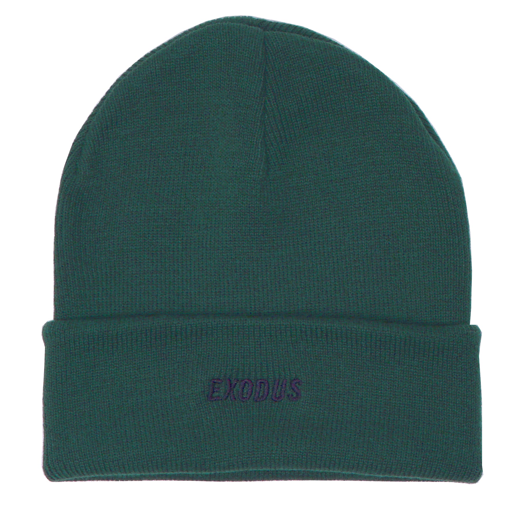 Exodus Bold Cuff Beanie - Pine Green