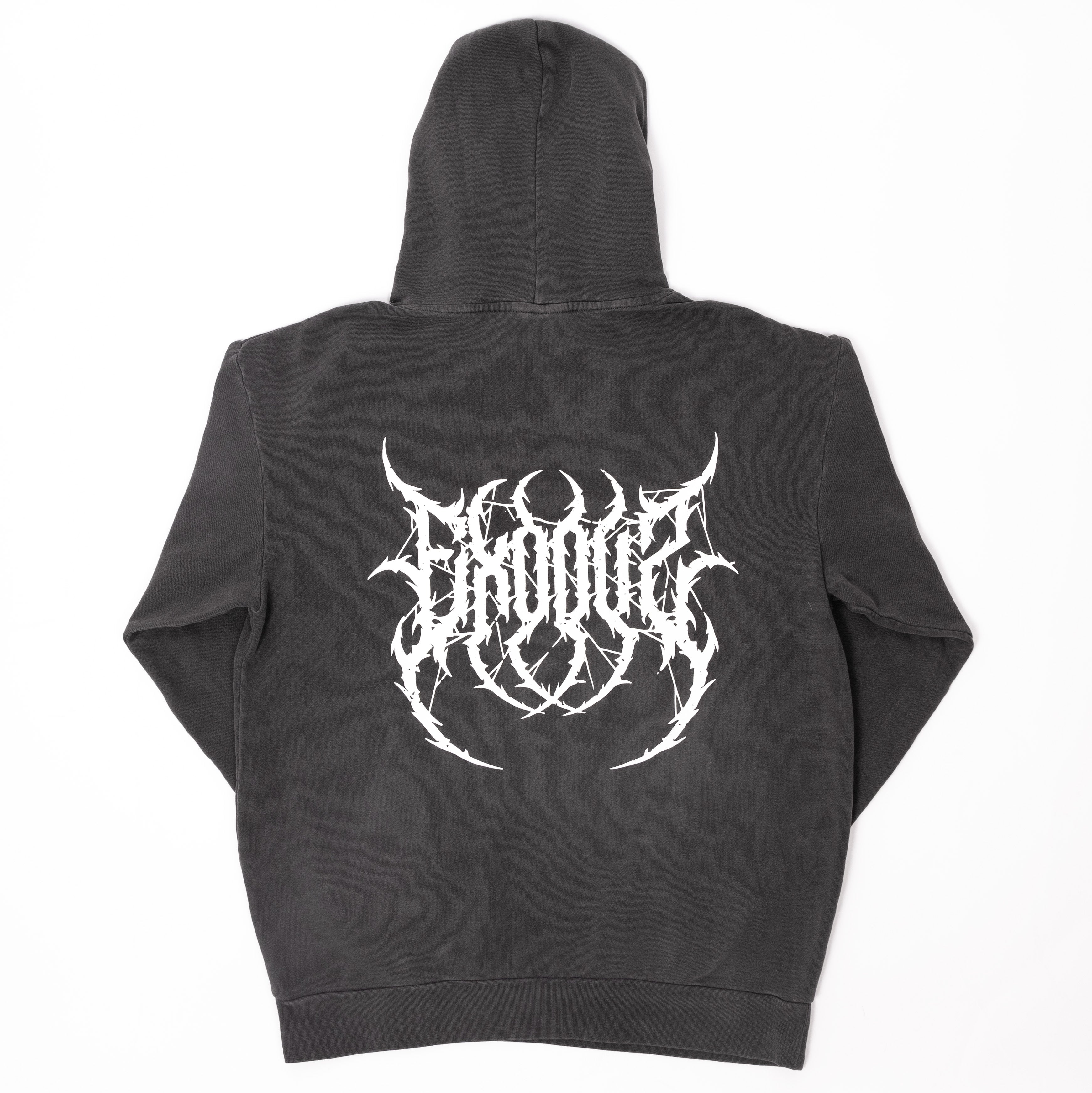 Vintage Metal Hoodie Back