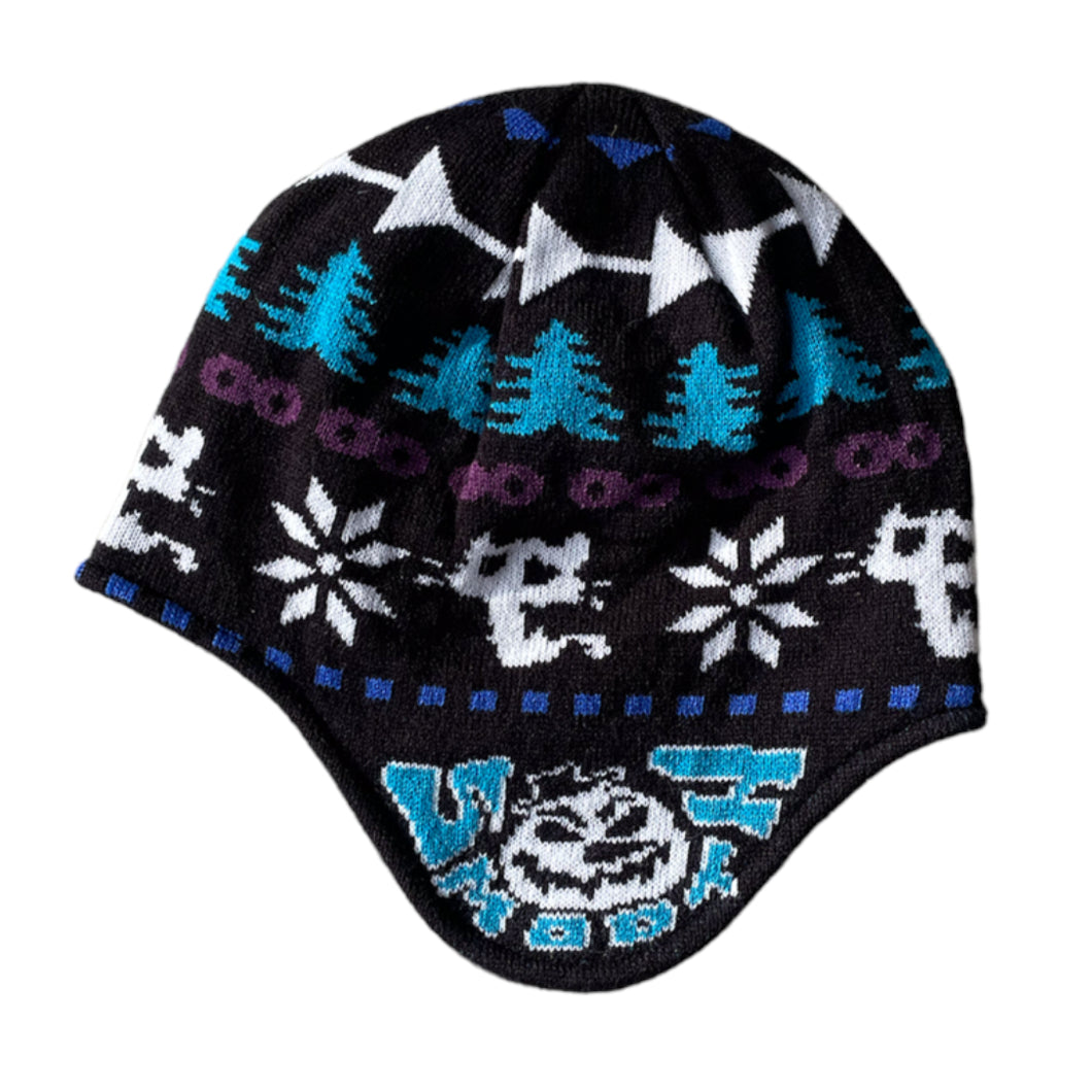 Smooth Hornets Ear Flat Beanie