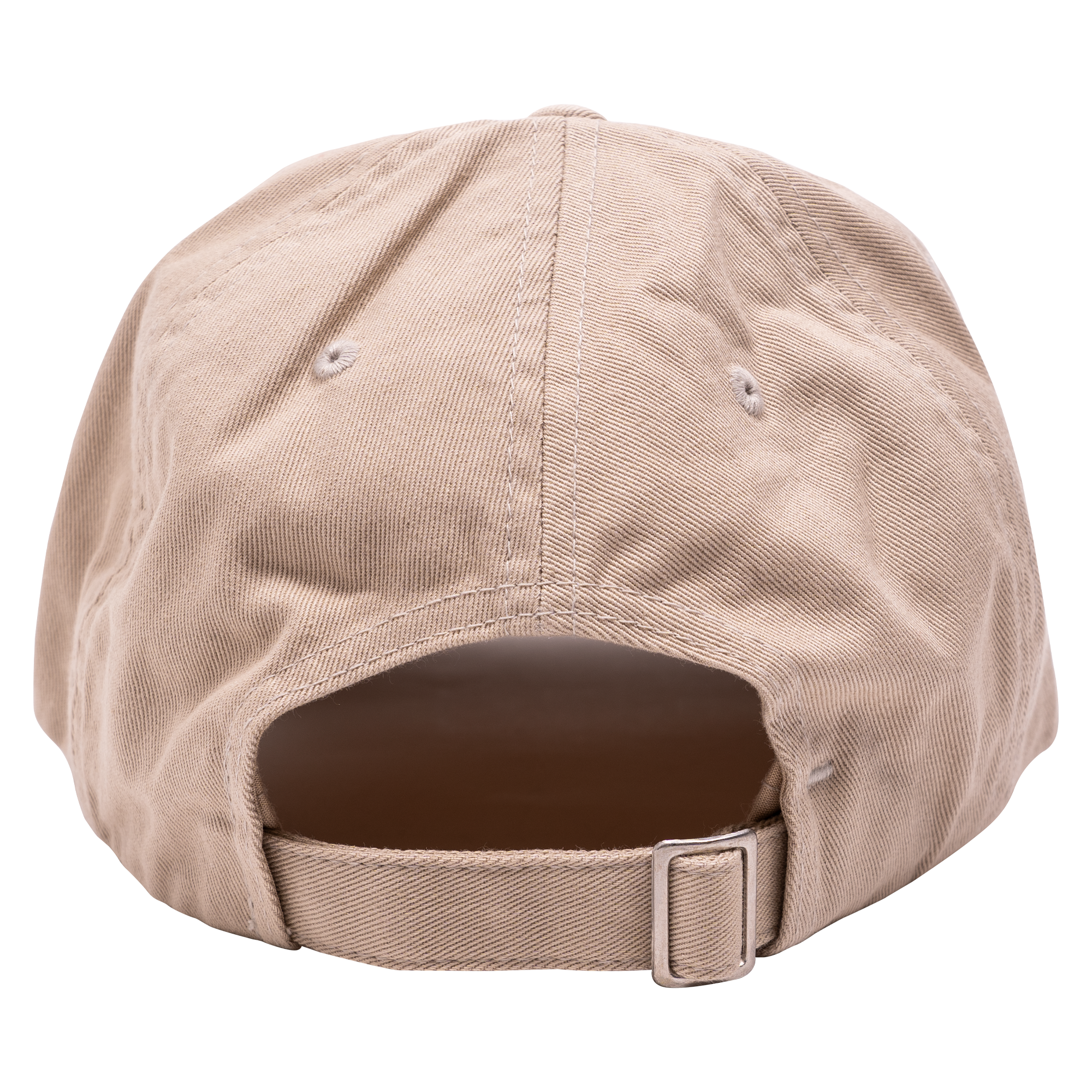 Khaki Box Logo Exodus Dad Hat Back