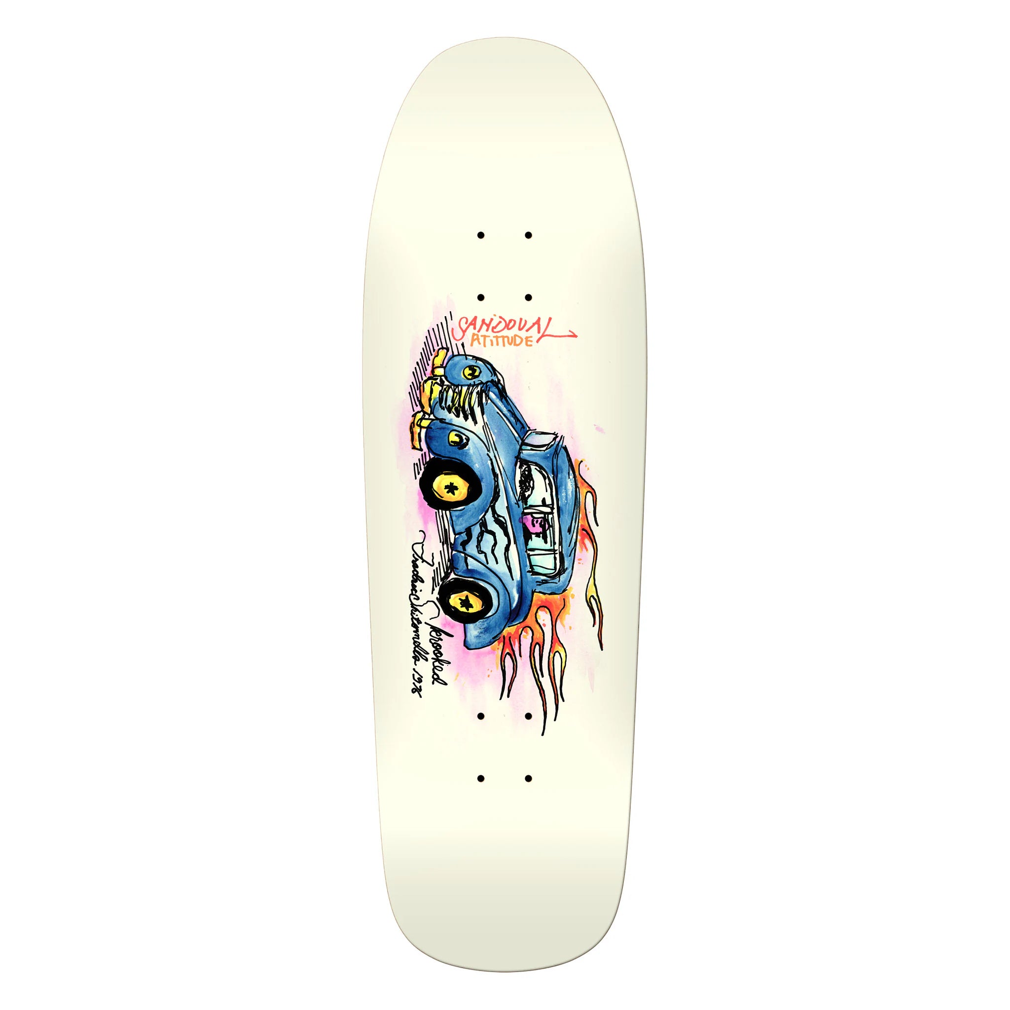 Ronnie Sandoval Attitude Krooked Deck