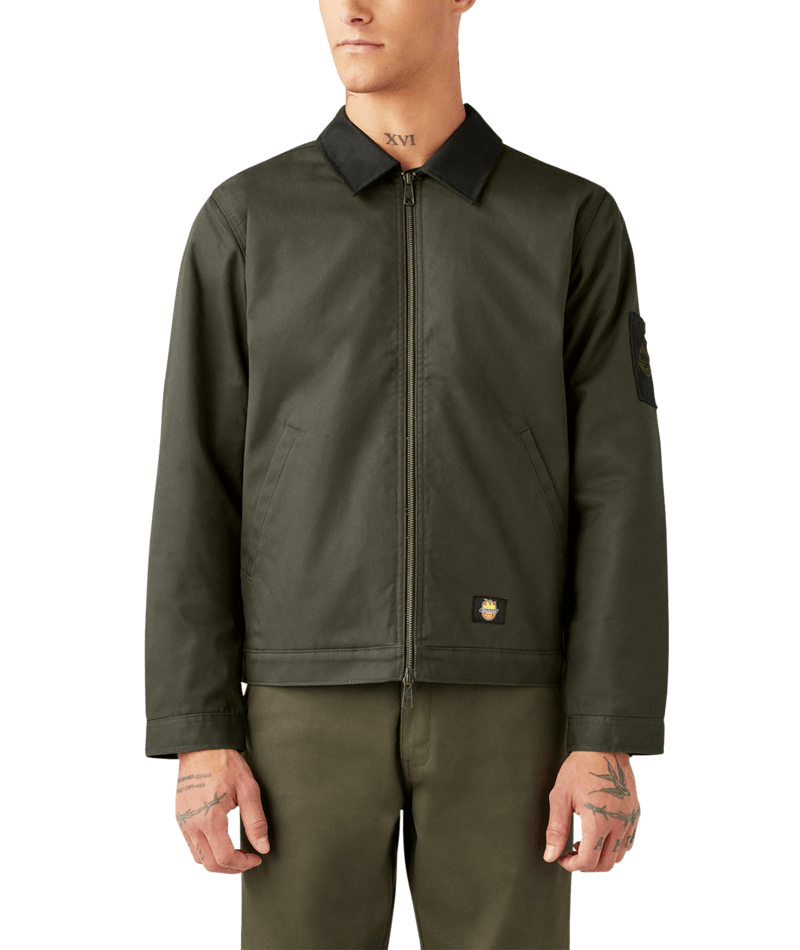 Olive Green Eisenhower Spitfire x Dickies Jacket