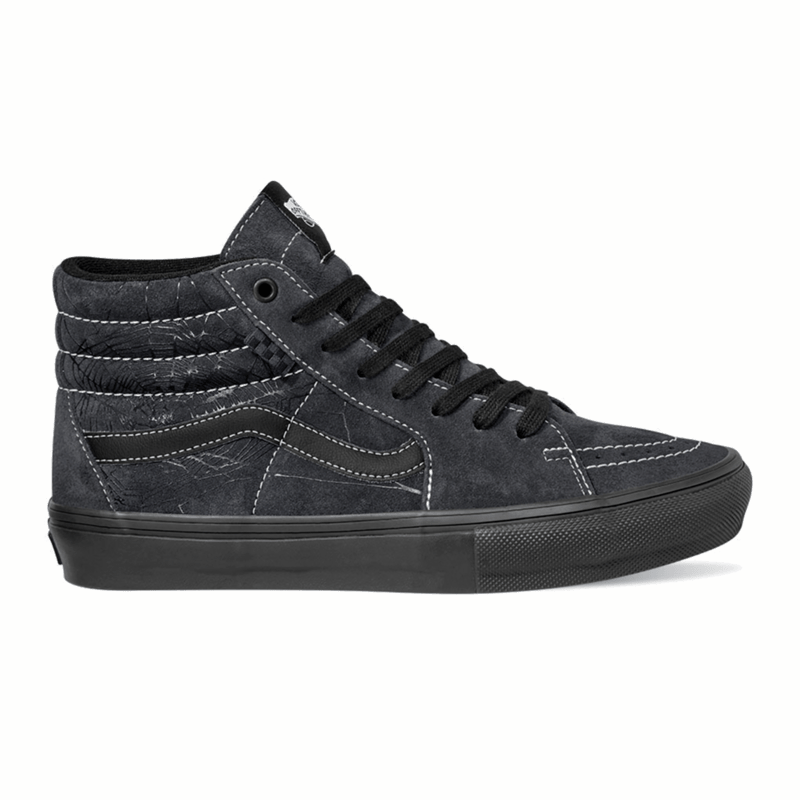 Web Dark Grey/Black Vans Skate SK8-Hi Shoe