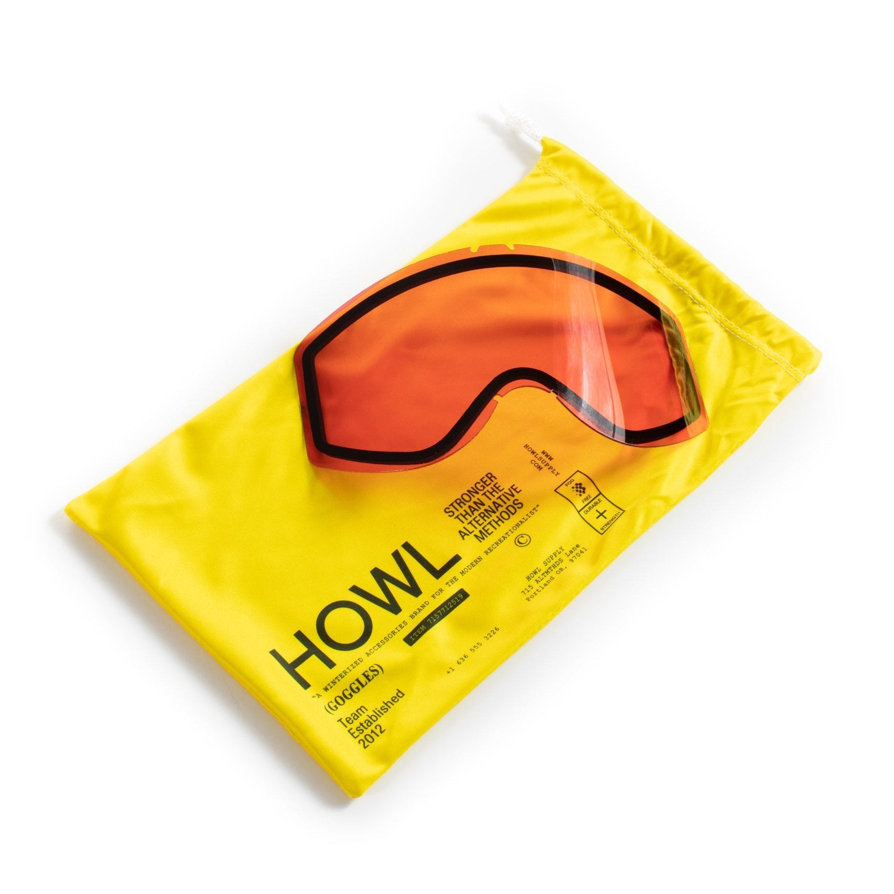 Black Odyssey Howl Snow Goggles