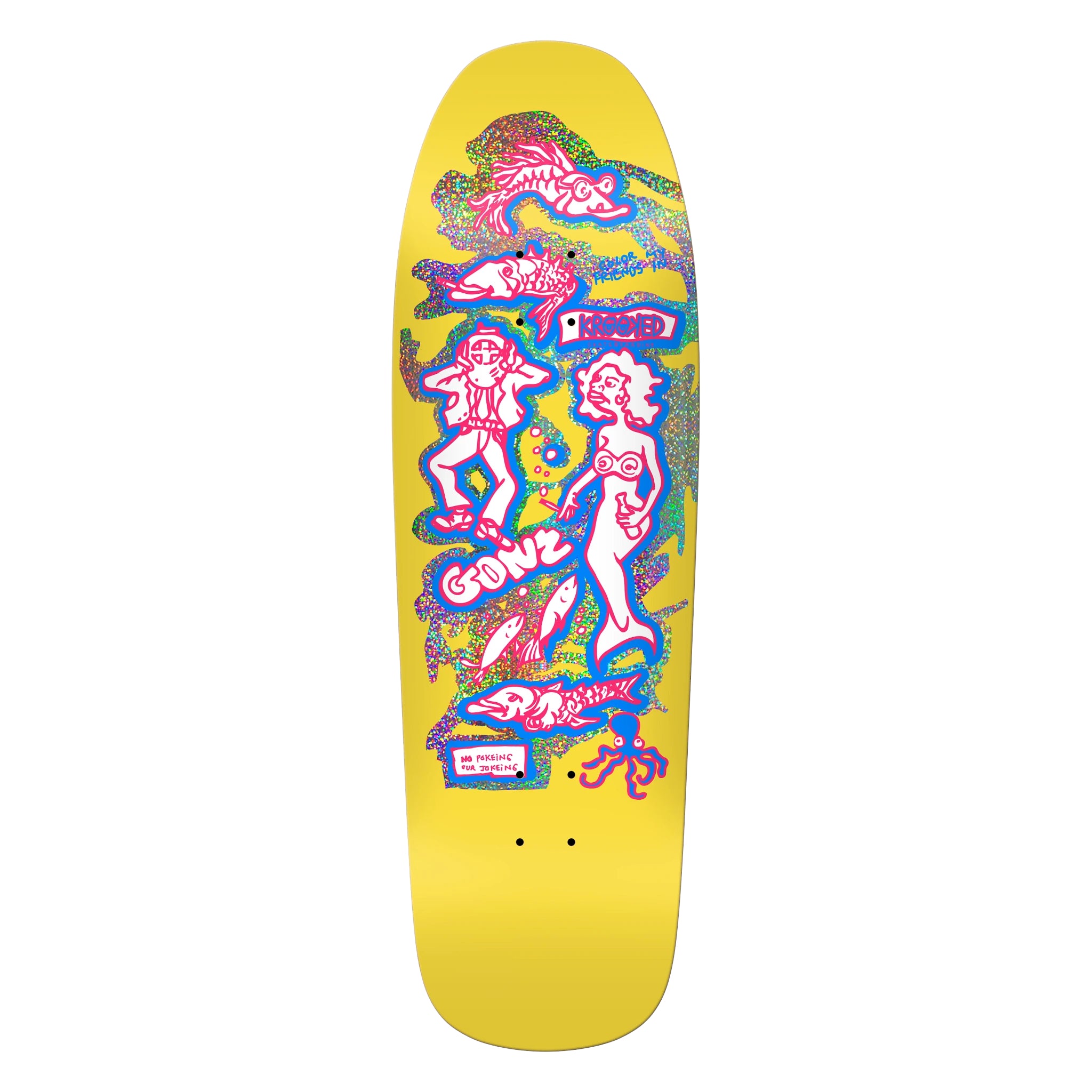 Gonz LTD Color My Friend Krooked Skate Shop Day Deck