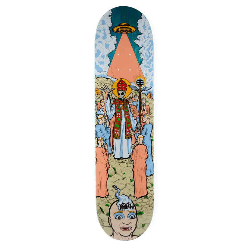 Induction Metal Skateboard Deck